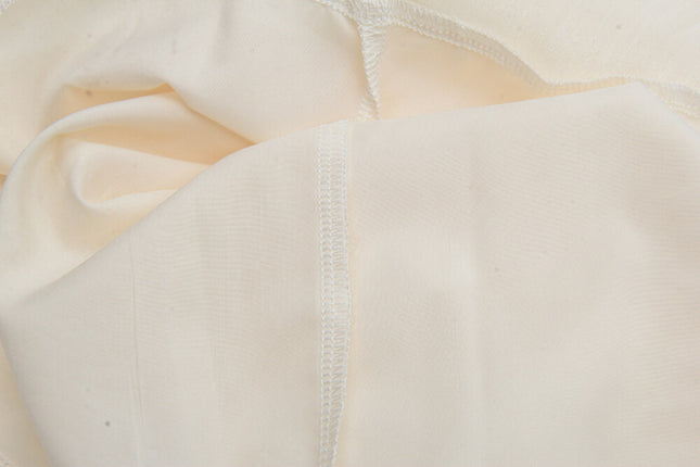 High-Waist Relaxed Wide-Leg Sheer Chiffon Pants