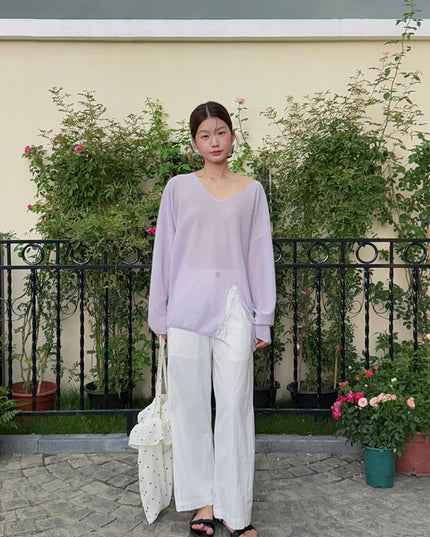 Korean Straight-Leg Cropped Pants