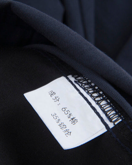 Korean Straight-Leg Cropped Pants