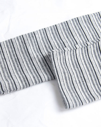 Korean Off-Shoulder Tie-Waist Long-Sleeve Top