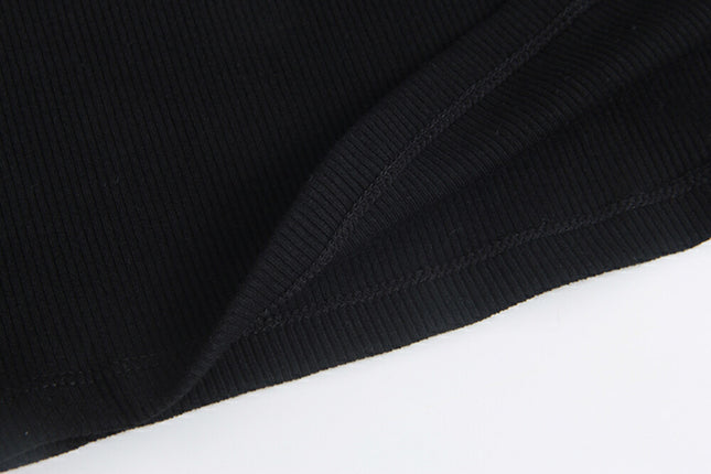 Padded Spaghetti Strap Tank Top with Open-Back Detail