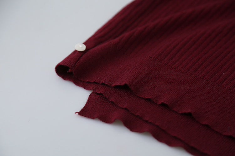 Hollow Cross-Back Sleeveless Knit Tank