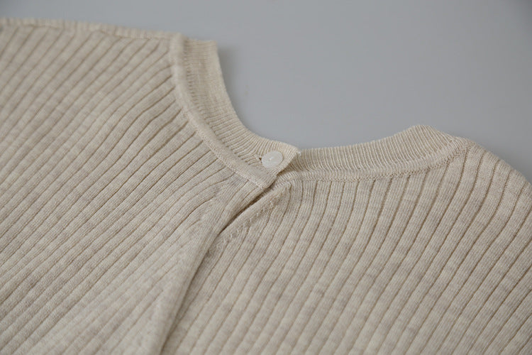 Hollow Cross-Back Sleeveless Knit Tank