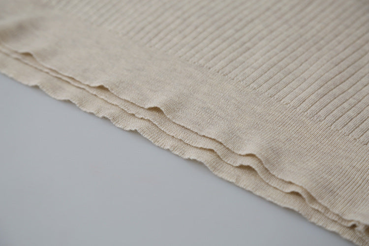 Hollow Cross-Back Sleeveless Knit Tank