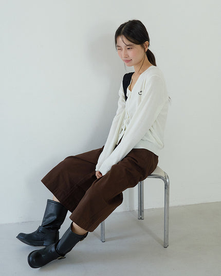 Elegant V-Neck Lightweight Cardigan