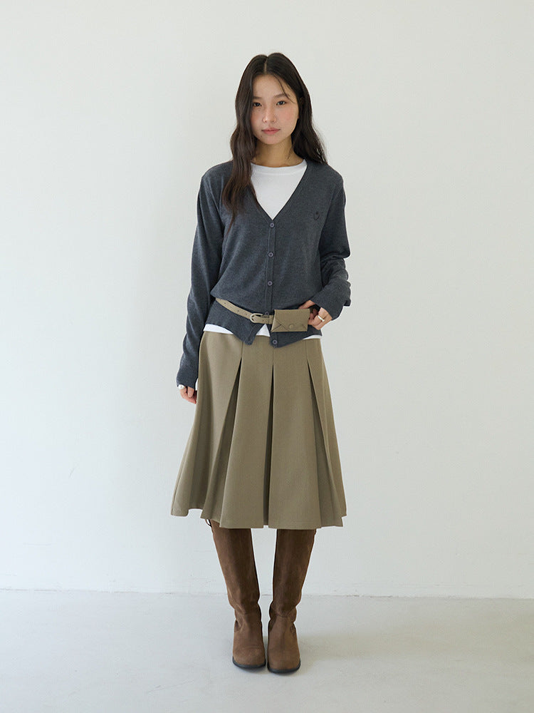 Elegant V-Neck Lightweight Cardigan