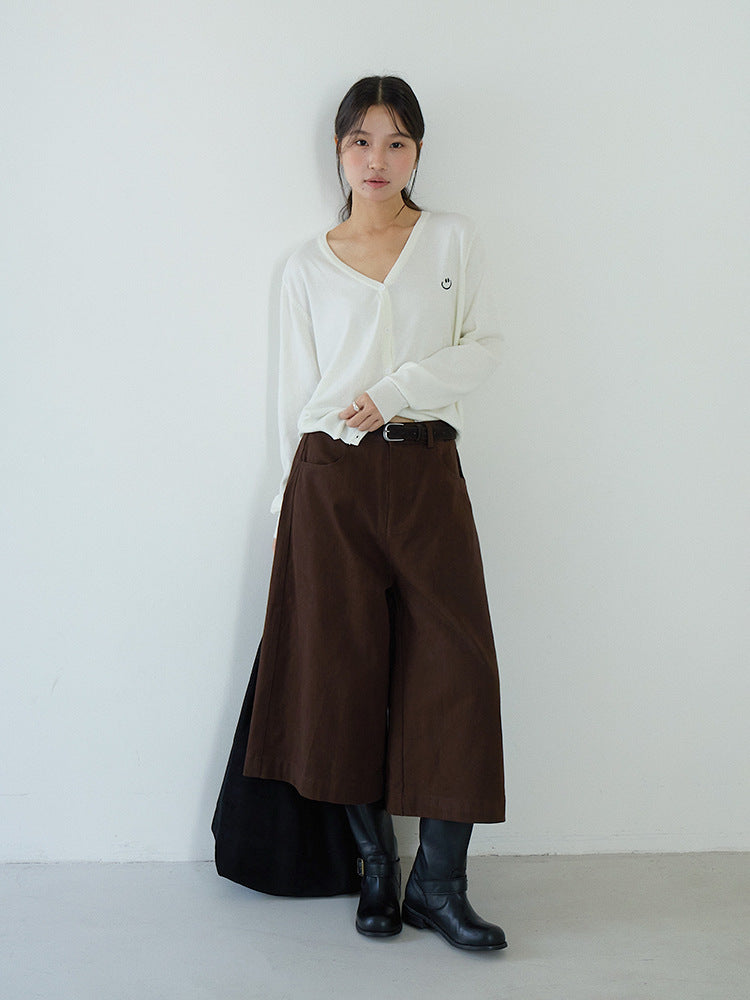 Elegant V-Neck Lightweight Cardigan