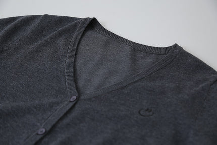 Elegant V-Neck Lightweight Cardigan
