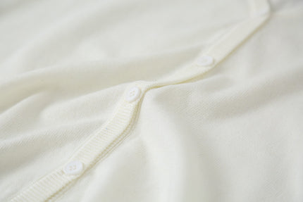 Elegant V-Neck Lightweight Cardigan