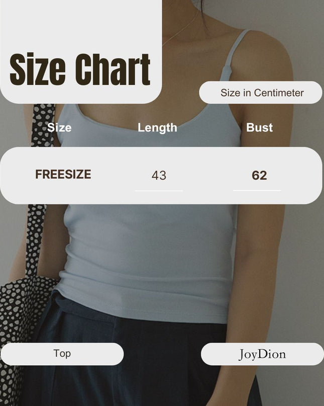 Slim-Fit Low-Neck Padded Spaghetti Strap Tank Top