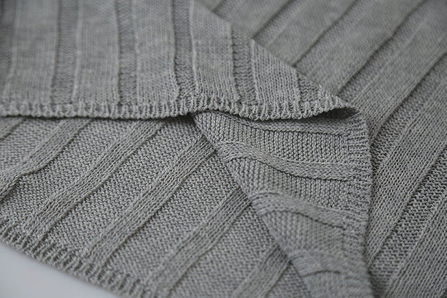 Drawstring Waist Sleeveless Knit Top