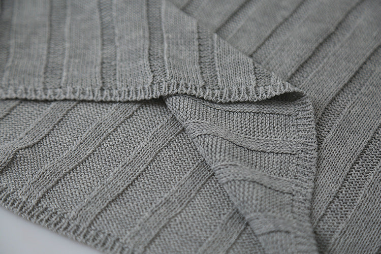 Drawstring Waist Sleeveless Knit Top