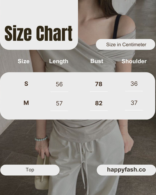 WG.WE Asymmetrical Ruched Slim-Fit Off-Shoulder Top