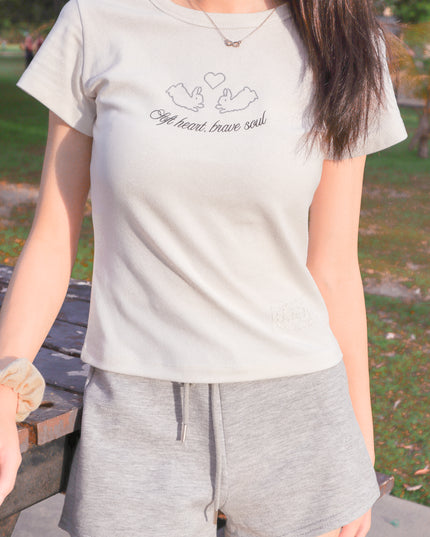 JoyDion Chloey Bunny Printed Tee