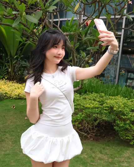 JoyDion Chloey Bunny Printed Tee