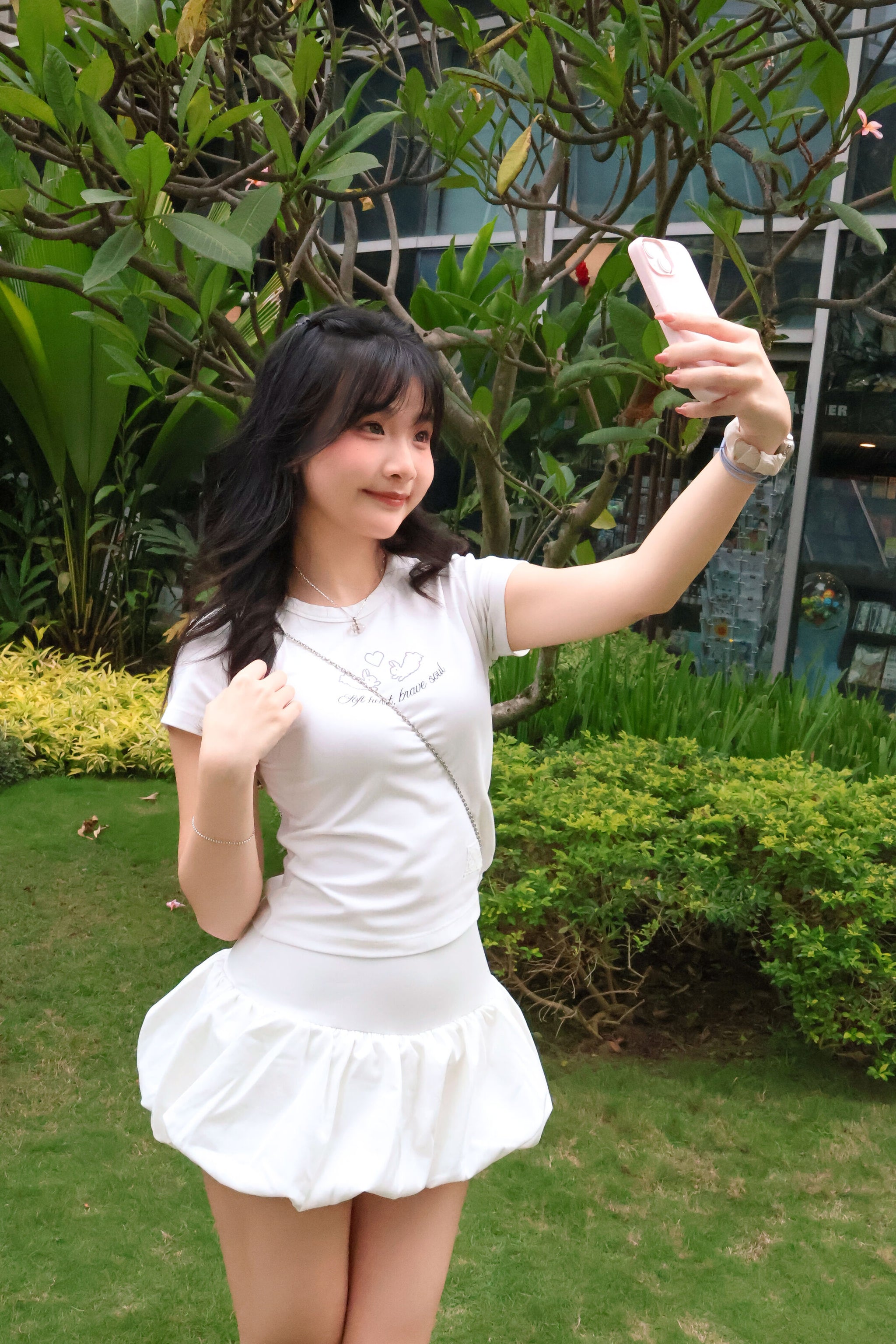 JoyDion Chloey Bunny Printed Tee