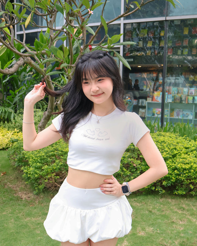 JoyDion Chloey Bunny Printed Tee