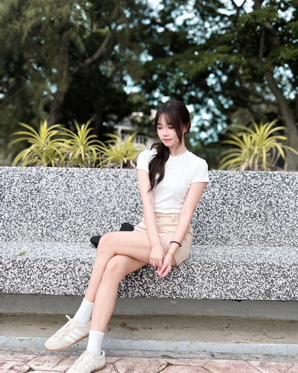 JoyDion Chloey Bunny Embroidery Tee