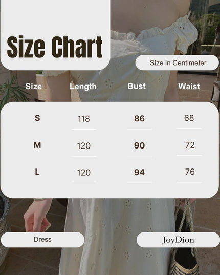 AS OFFICIAL Embroidered Eyelet French Style Dress
