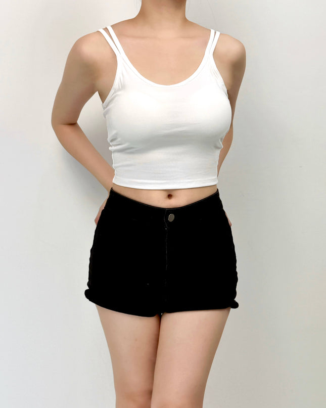 Sleek Back Camisole with Built-in Bra Pad