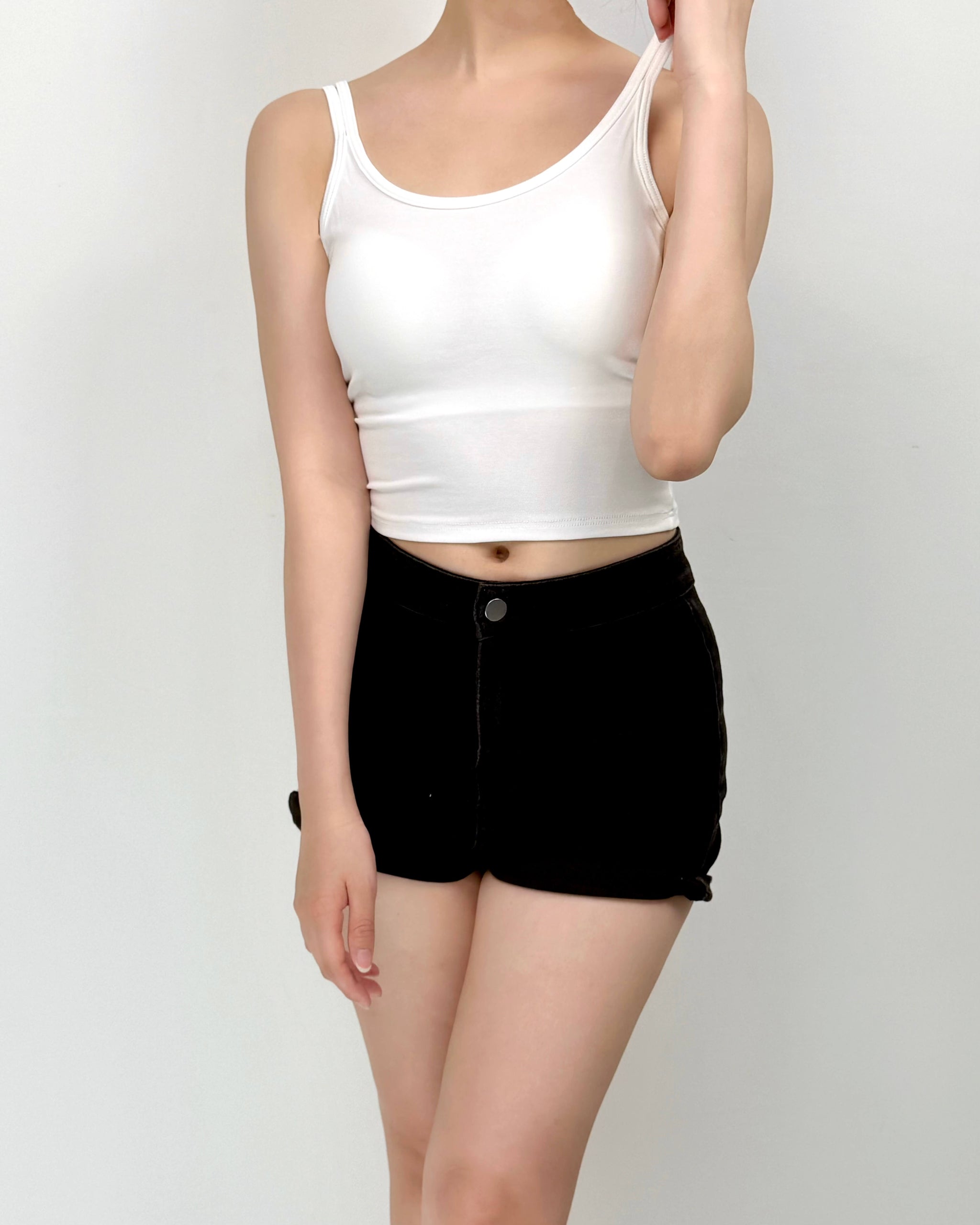 Sleek Back Camisole with Built-in Bra Pad