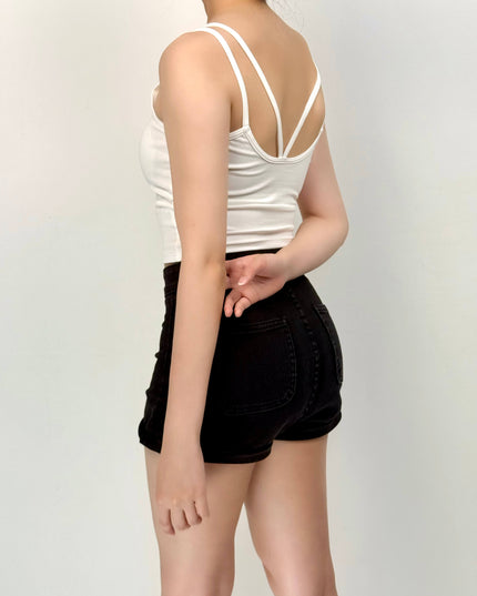 Sleek Back Camisole with Built-in Bra Pad