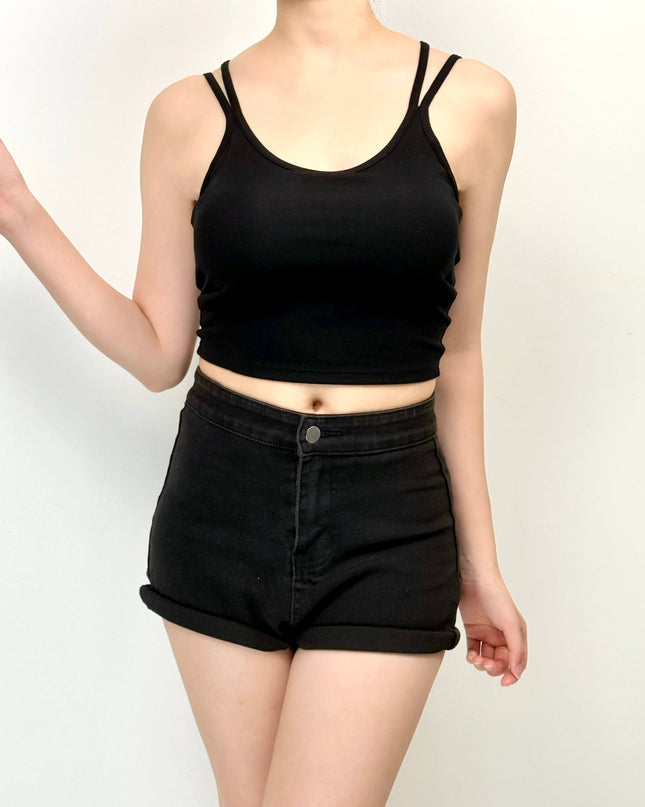 Sleek Back Camisole with Built-in Bra Pad