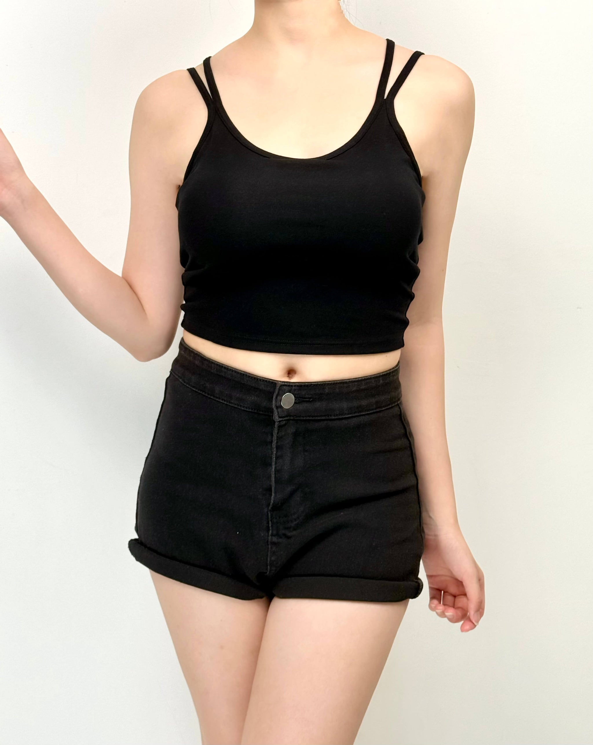 Sleek Back Camisole with Built-in Bra Pad