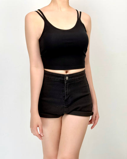 Sleek Back Camisole with Built-in Bra Pad