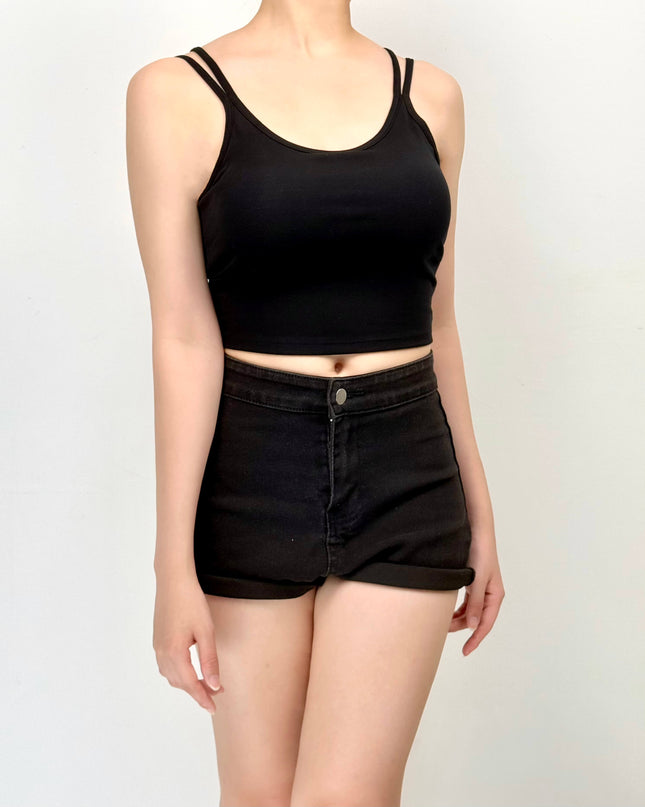 Sleek Back Camisole with Built-in Bra Pad