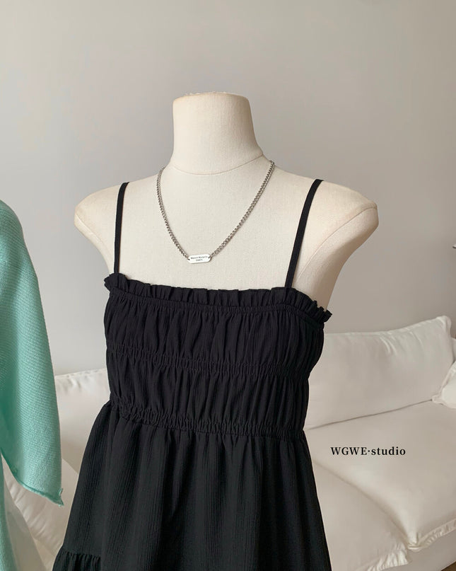 Ruffle Charm Babydoll Mini Dress