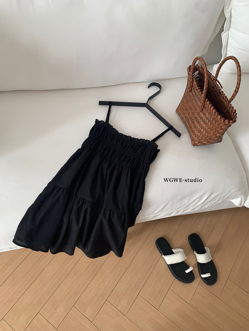 Ruffle Charm Babydoll Mini Dress