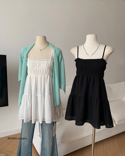 Ruffle Charm Babydoll Mini Dress
