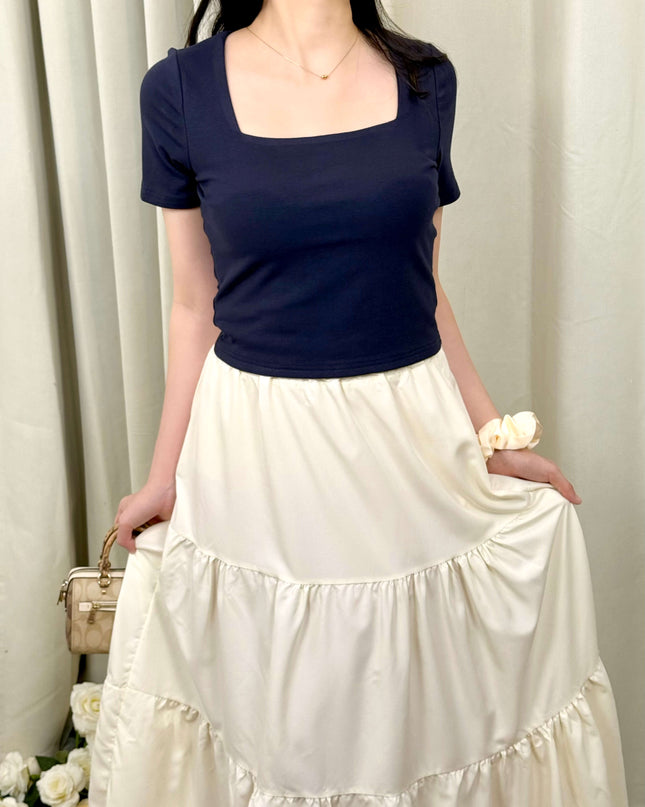 Chic Square Neck Tee