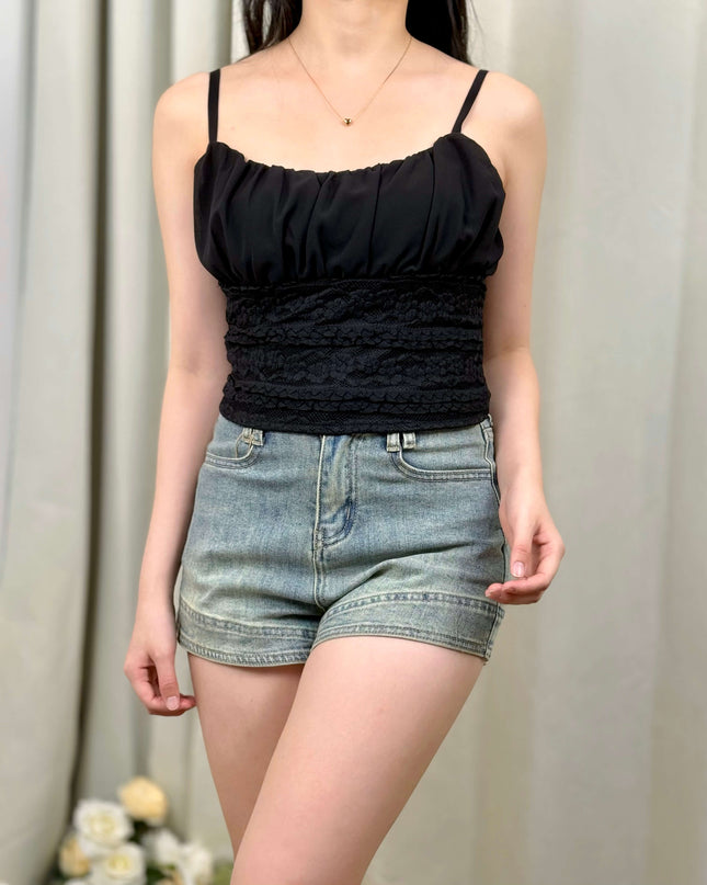 Ruffle Charm Babydoll Mini Dress