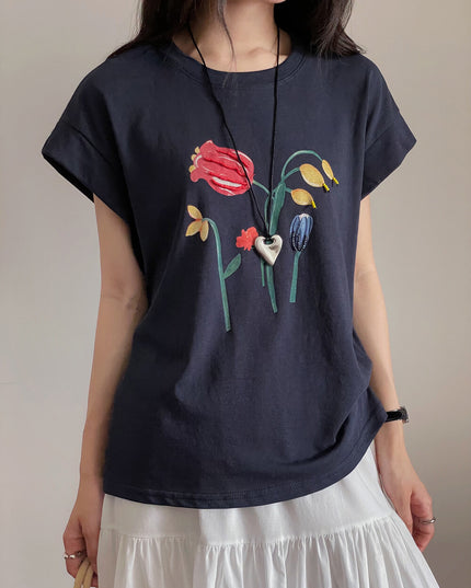 Tulip Garden Short Sleeve Tee