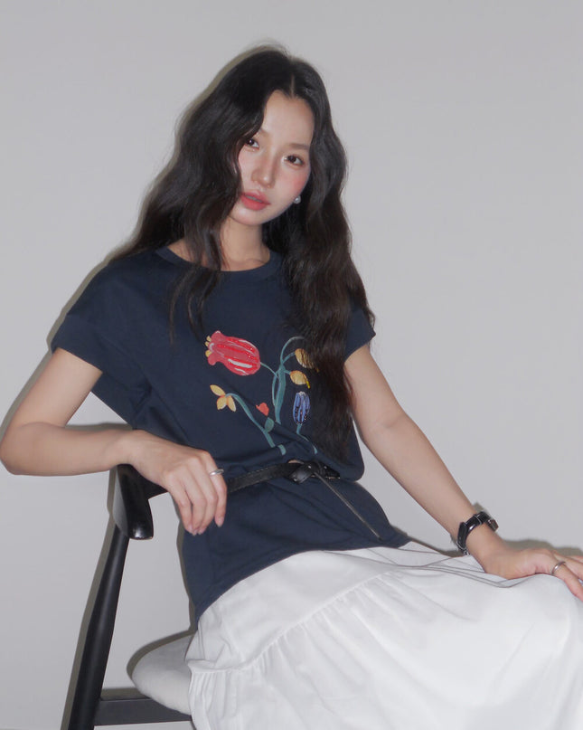 Tulip Garden Short Sleeve Tee