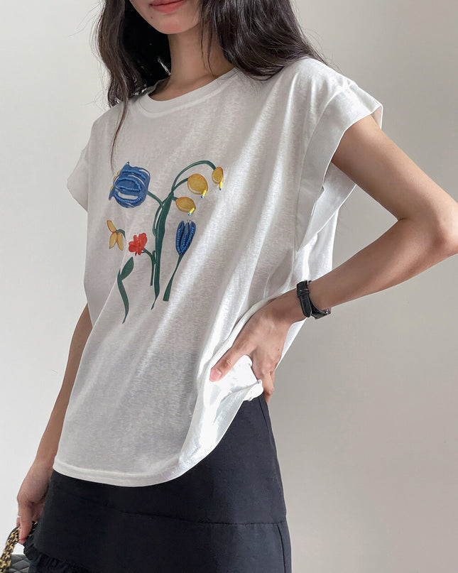 Tulip Garden Short Sleeve Tee