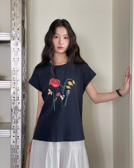 Tulip Garden Short Sleeve Tee