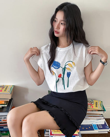 Tulip Garden Short Sleeve Tee