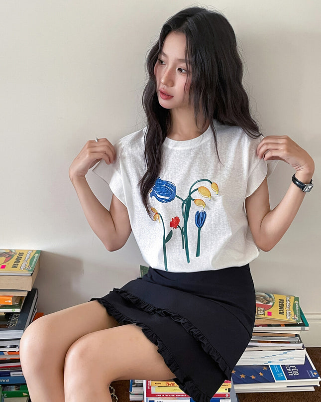 Tulip Garden Short Sleeve Tee