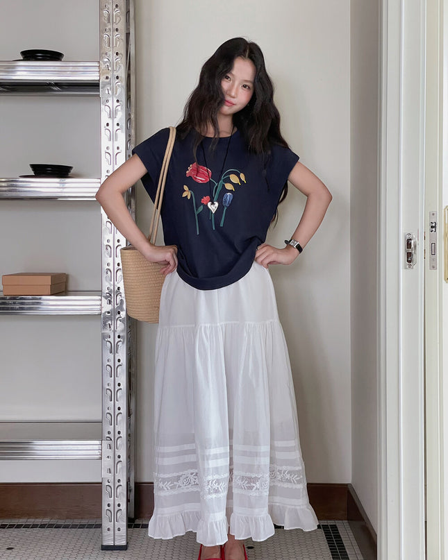 Tulip Garden Short Sleeve Tee