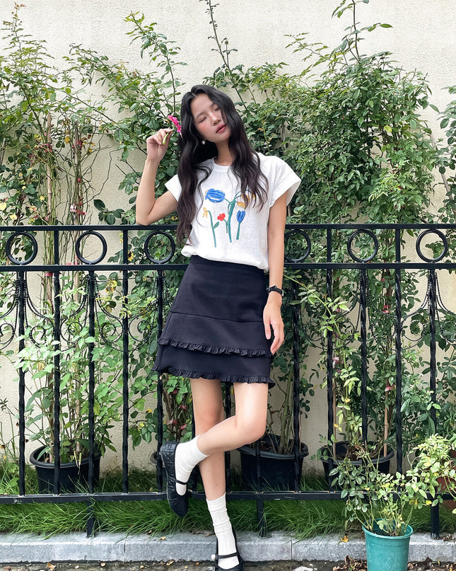Tulip Garden Short Sleeve Tee