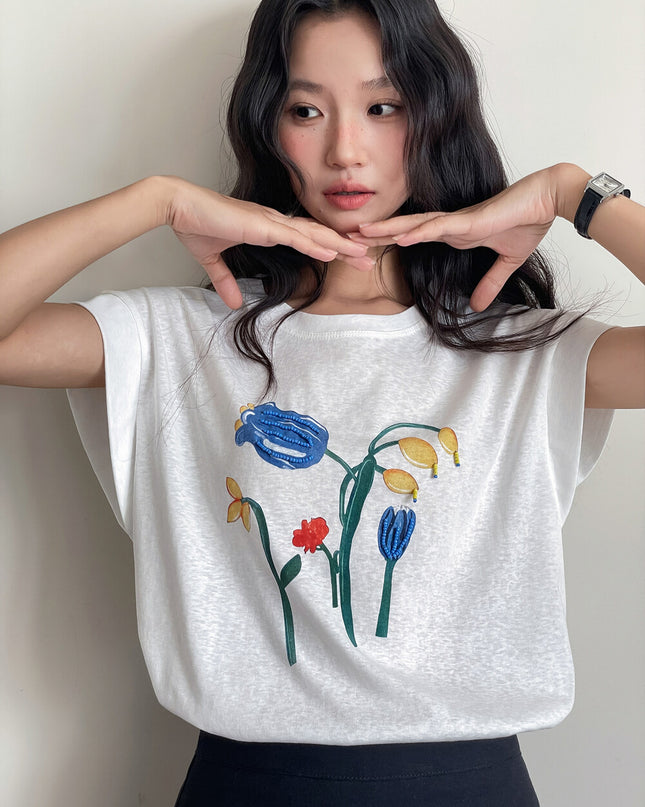 Tulip Garden Short Sleeve Tee