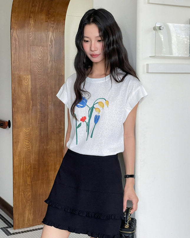 Tulip Garden Short Sleeve Tee