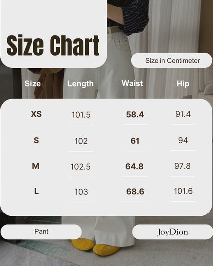 High-Waist Stretch Denim Wide-Leg Pants (with Belt)