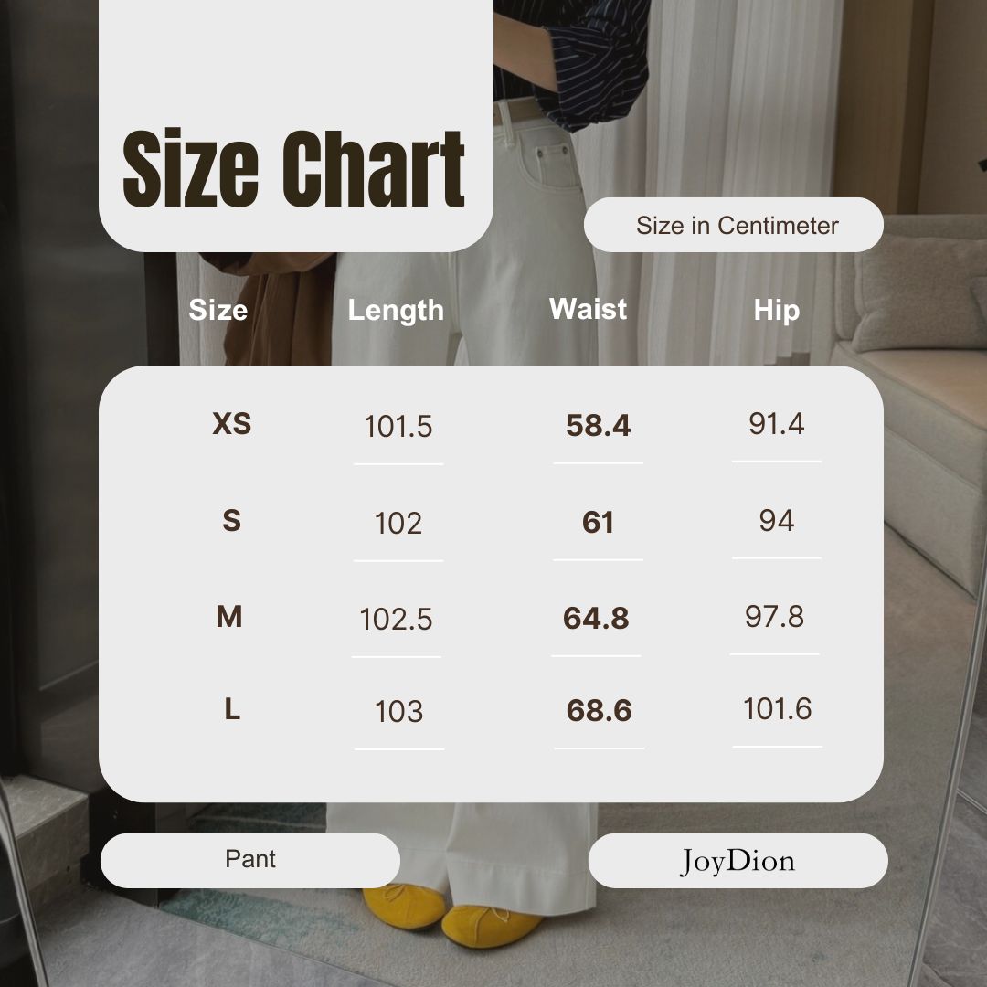 High-Waist Stretch Denim Wide-Leg Pants (with Belt)