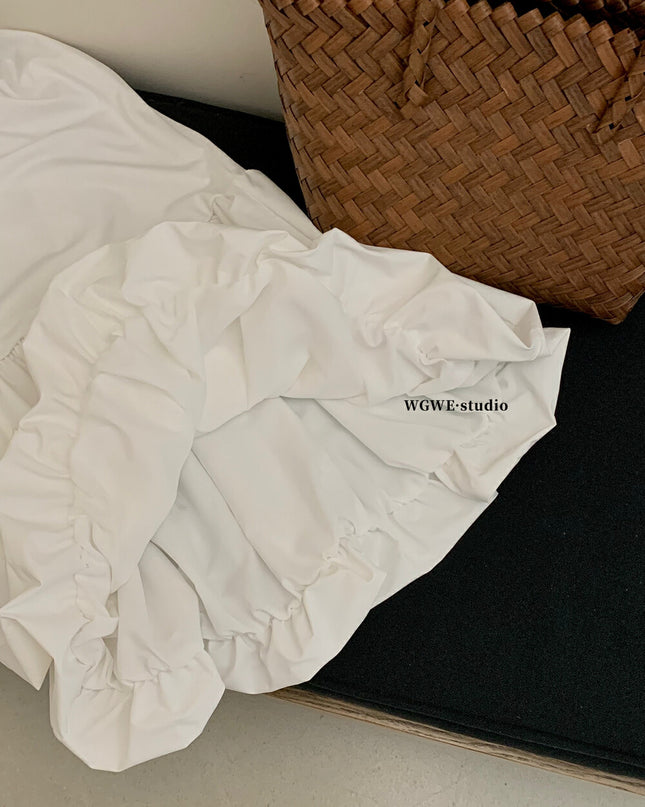 WG.WE Balletcore Cloud Hem Fit & Flare Camisole Dress