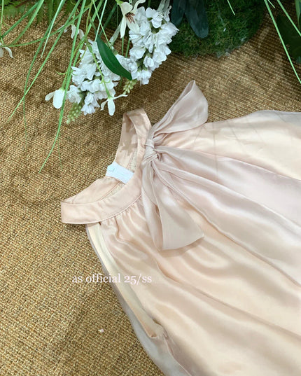 Chiffon Bow-Tied Elegance Halter Top
