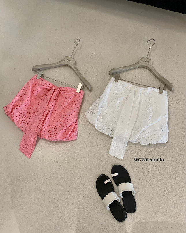WG.WE Stylish Bow Tie Strapless Top – Summer Cutout 2-Way Tank